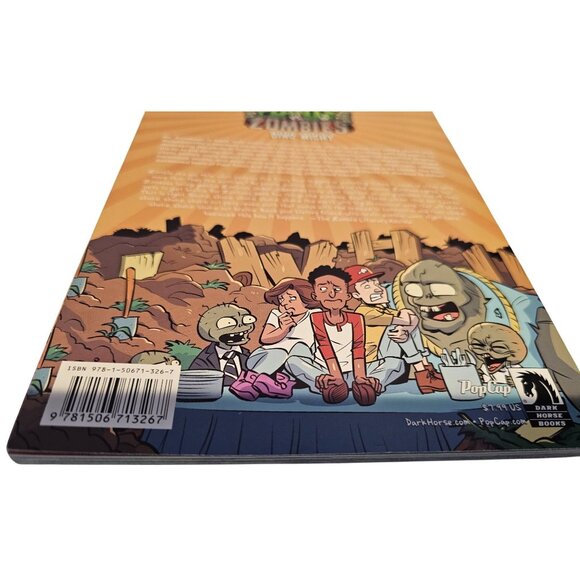 Plants Vs Zombies Dino-Might Graphic Novel Comic Paul Tobin Ron Chan Scholastic - Picture 3 of 7